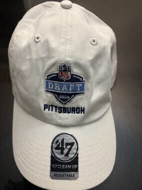 2026 NFL Draft Pittsburgh ’47 Brand Clean Up Hat Adjustable NFL Cap Exclusive